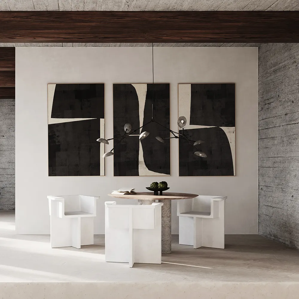  Brutus spisestol - hvit