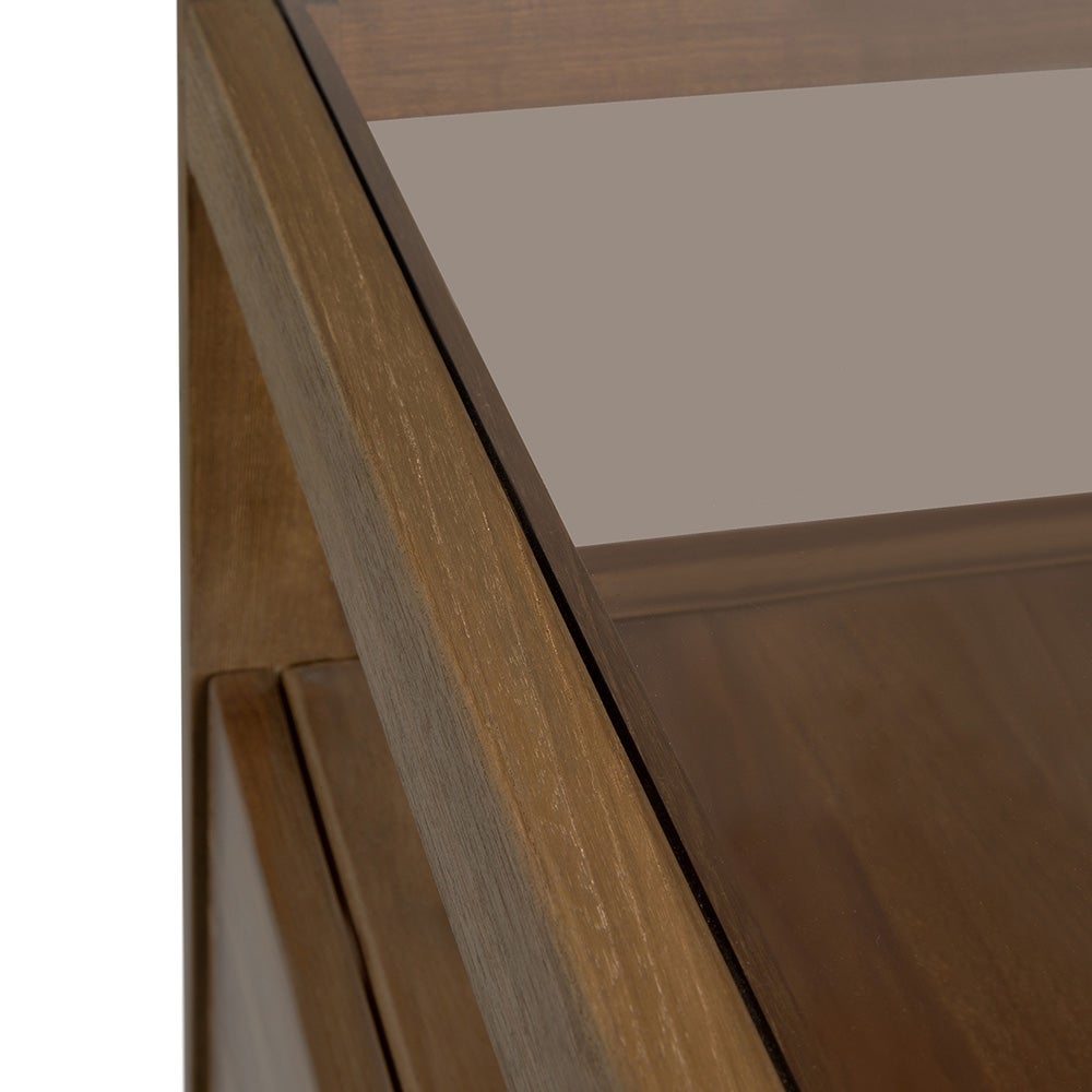 Spindle kommode i gjenvunnet teak