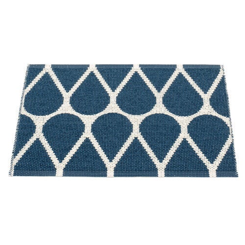 Otis matte 70x50 cm ocean blue / vanilla 