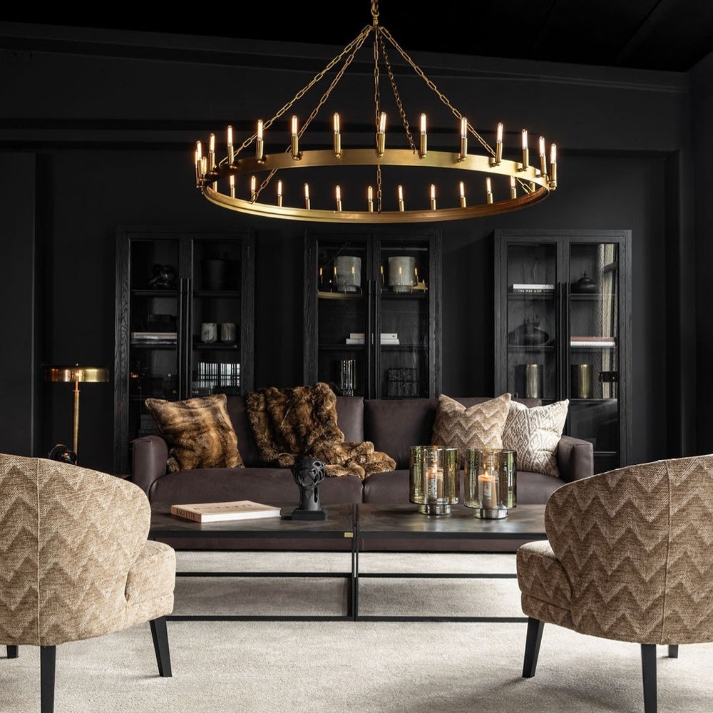 Broome skinnsofa - 2-seter - Espresso