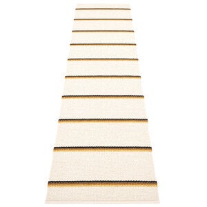 Olle matte 70x300 cm ochre / background vanilla 