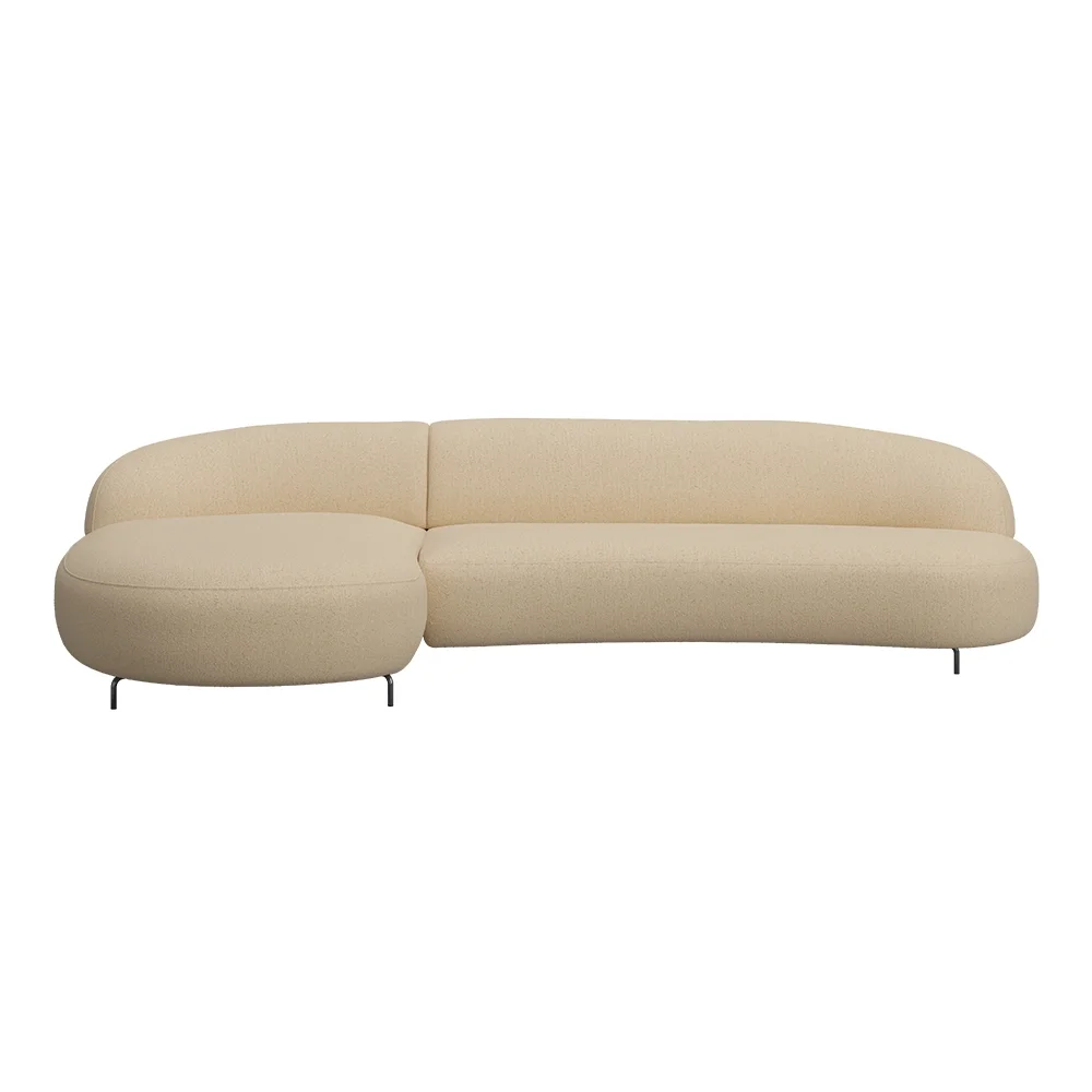 Aria 3-seters sofa med sjeselong C3 Kat C