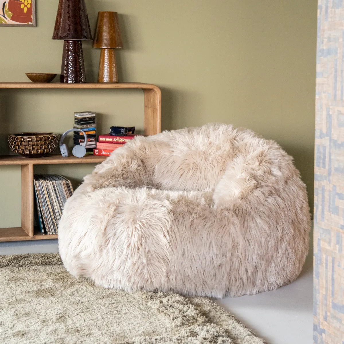Oppblåsbar lenestol Snuzzle Taupe