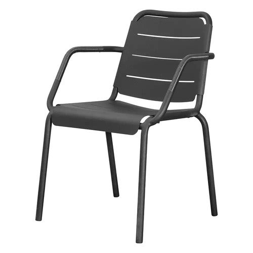 Copenhagen Armlenestol Weave Lava grey