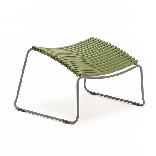 Click fotskammel olivengrønn