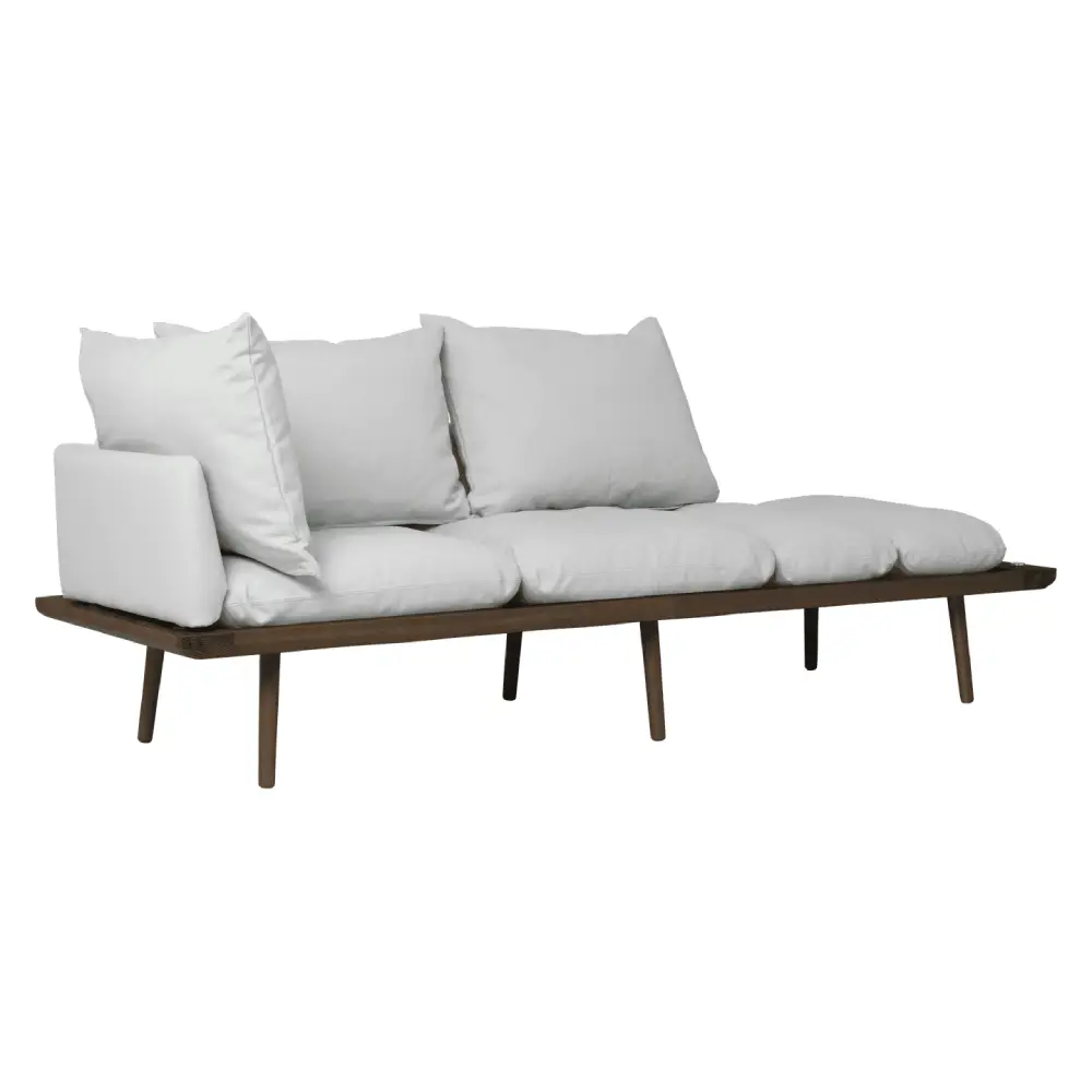 Lounge Around 3-seters sofa Dark Oak/Sterling