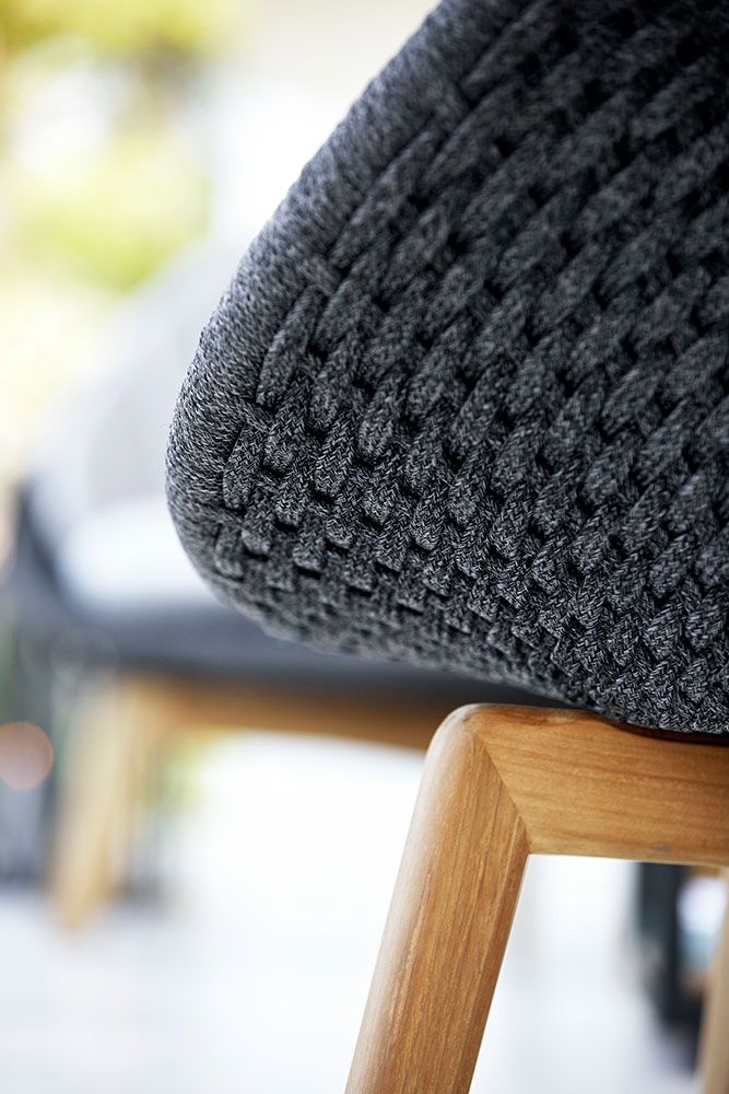 Peacock Karmstol Mørkegrå