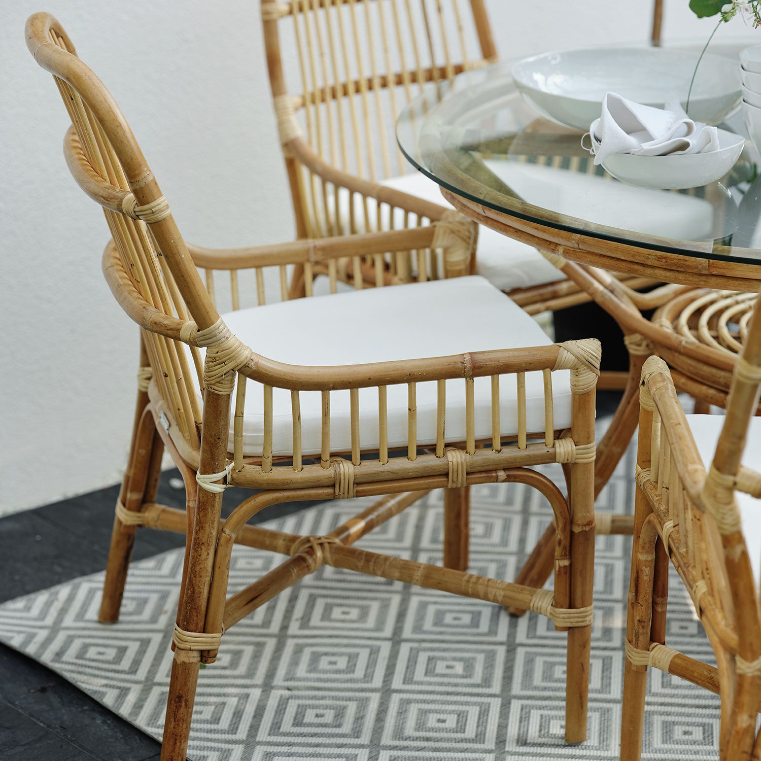 Vallda spisebord 120 cm natur Brafab