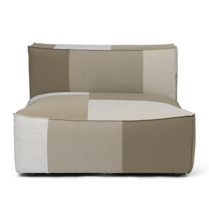 Catena Sofa Center L100 - Patchwork - Sand