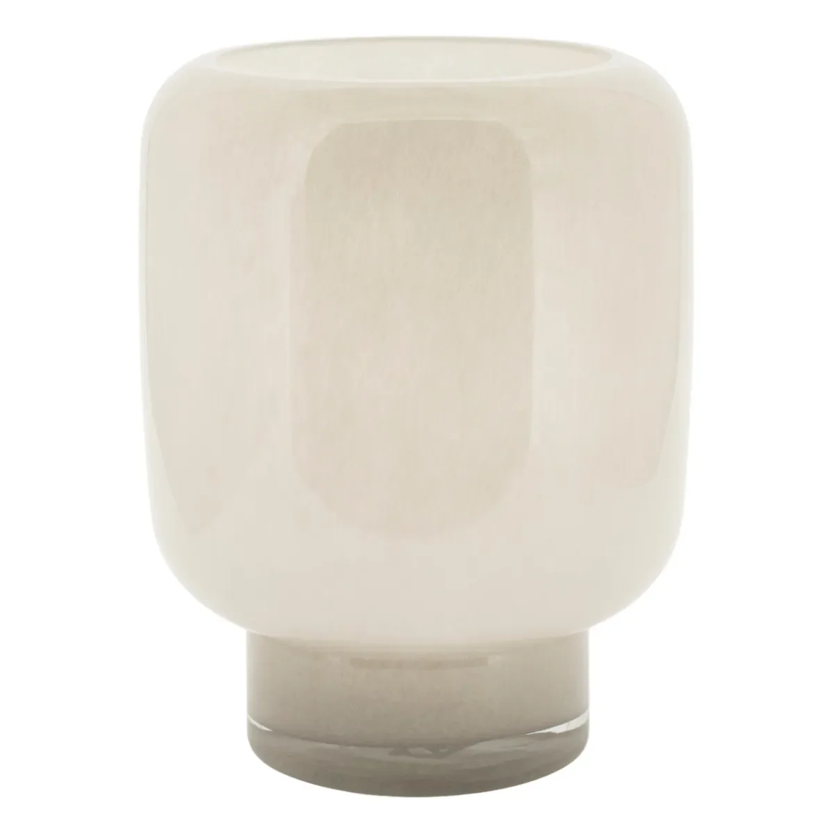 Solenne extra large 23,4x23,4x30 cm Glass taupe