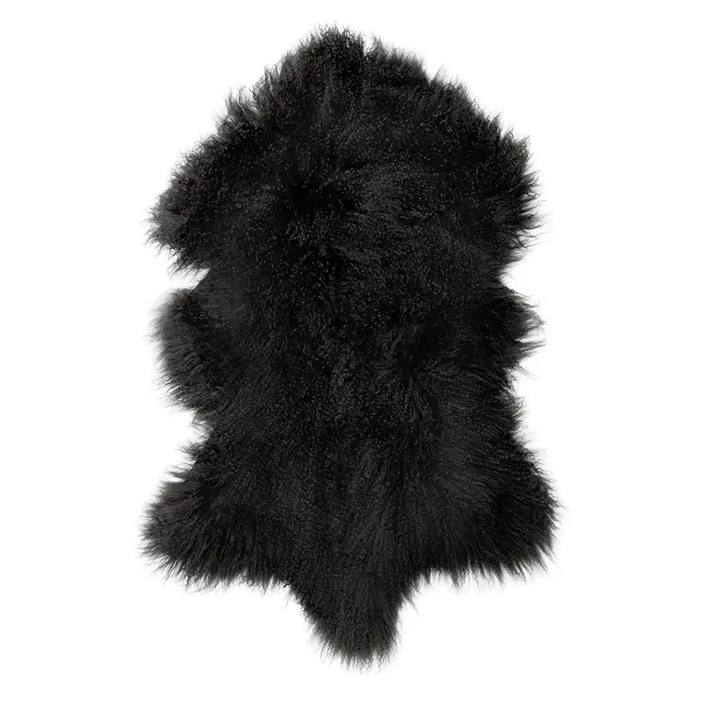 Skinnwille, Shansi Saueskinn 55x95 cm Black