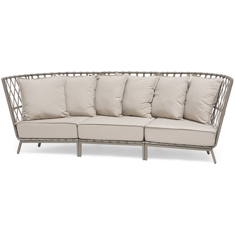 Jet Set Sofa Beige Inkl. Pute