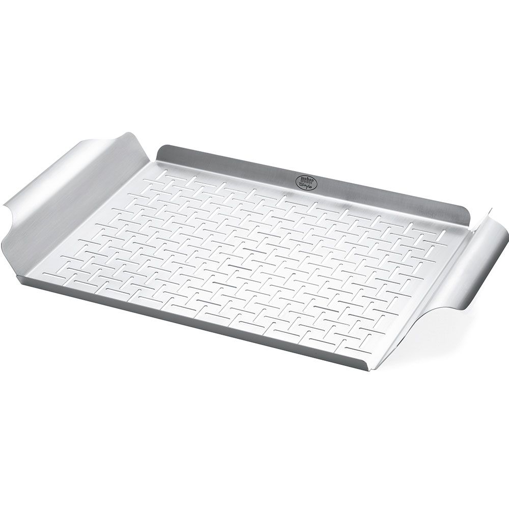 Grillform til fisk rektangulær stål Weber