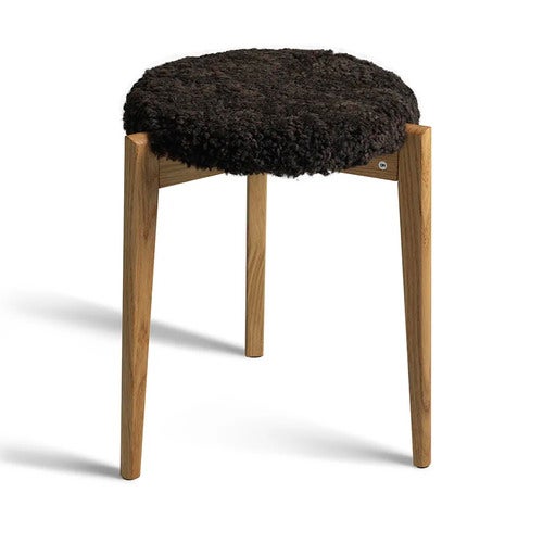 Vinz krakk lakkert eik/safeskinn brun