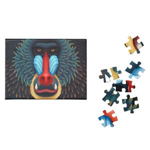 Puzzle 100 pieces Mandrill