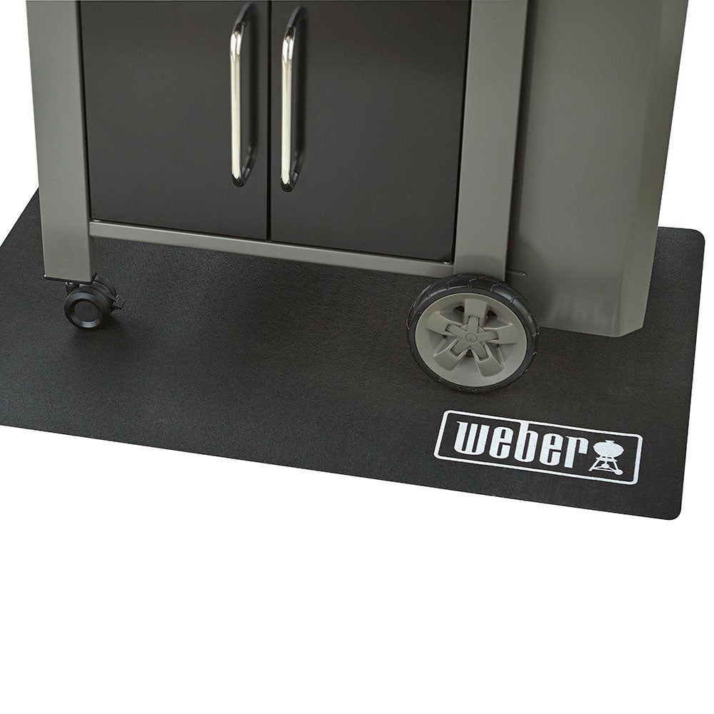 Grillmatte 100x180 cm svart