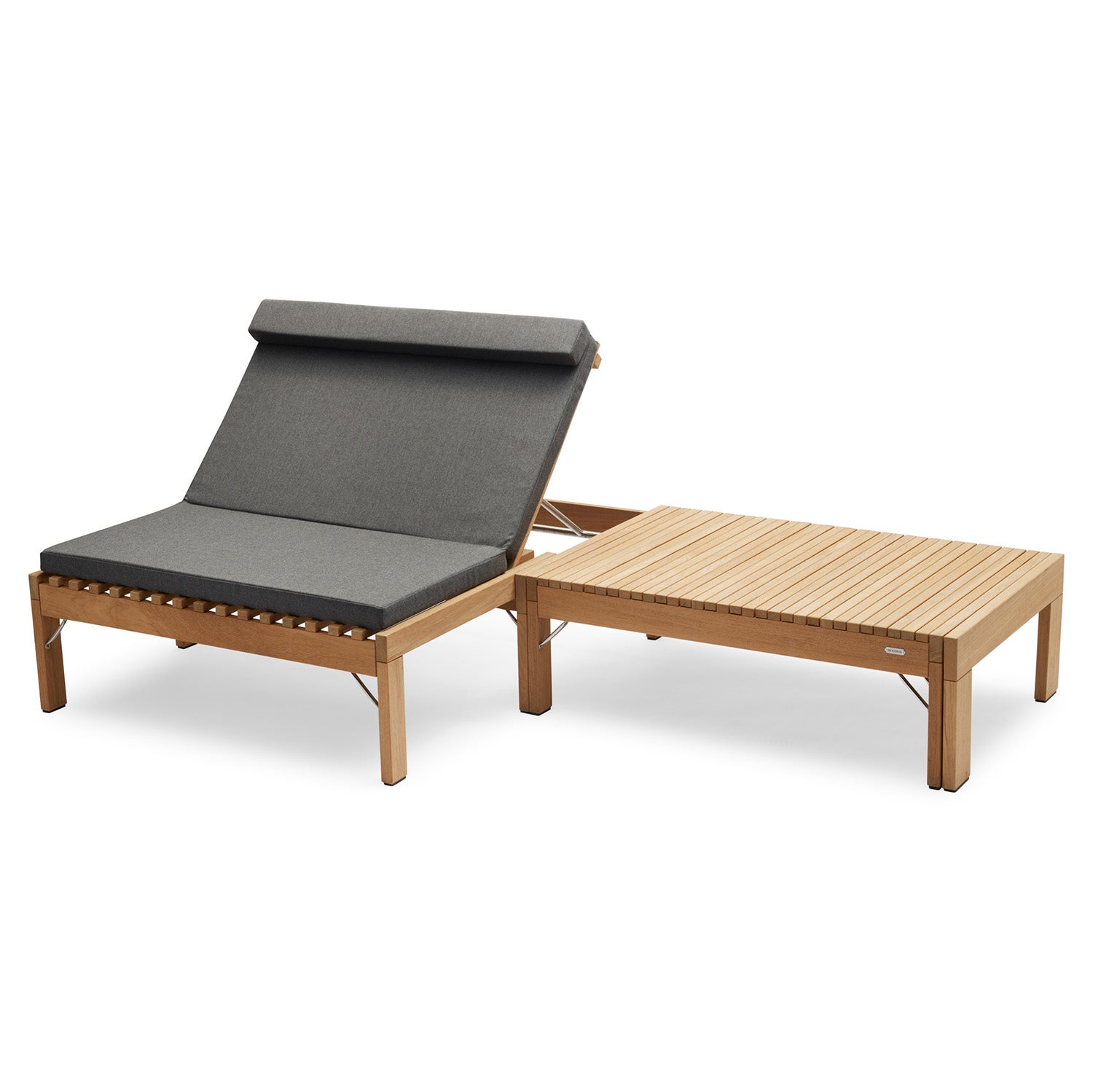 Riviera Lounge-pute Charcoal