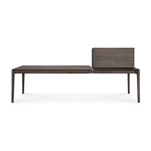 Bok Spisebord 100x180-280 cm Brunlakkert eik