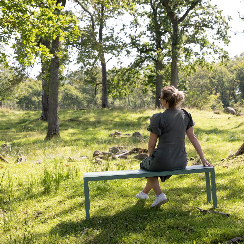 Aria benk sage green