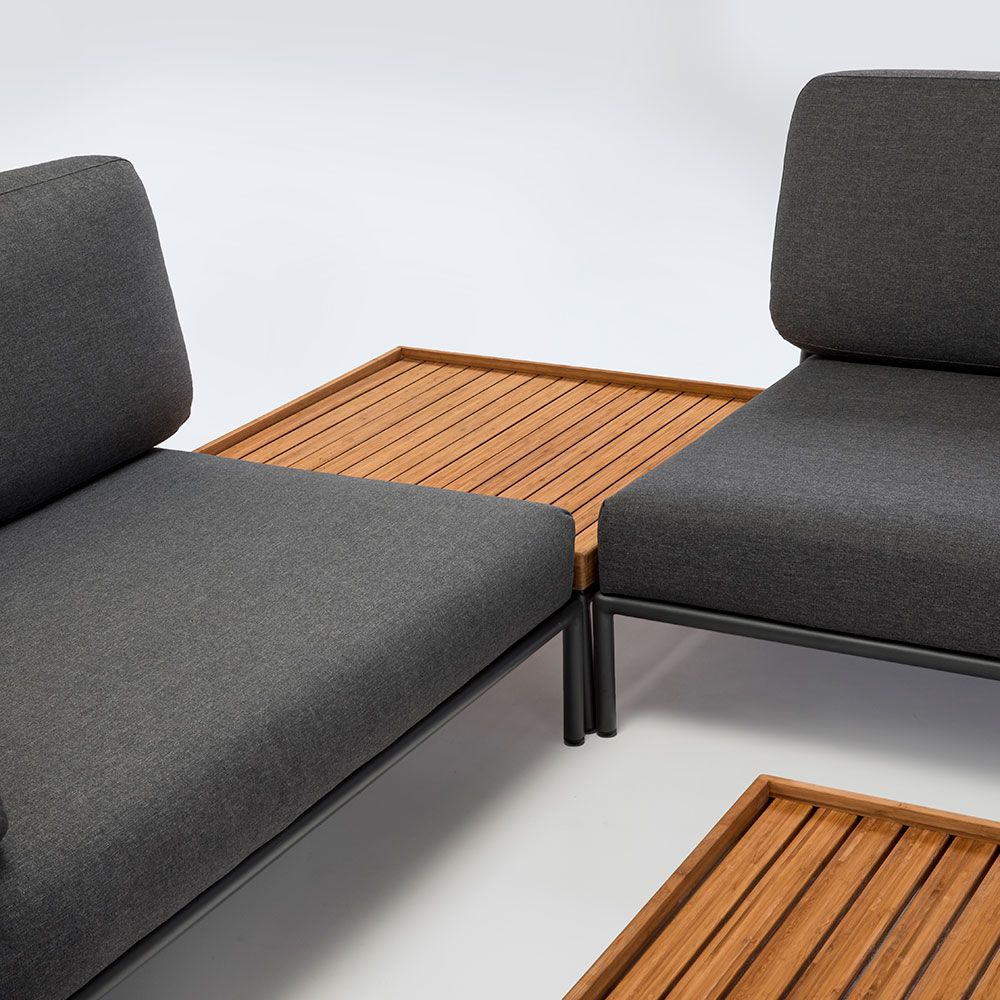 Levelgavl venstre grå aluminium