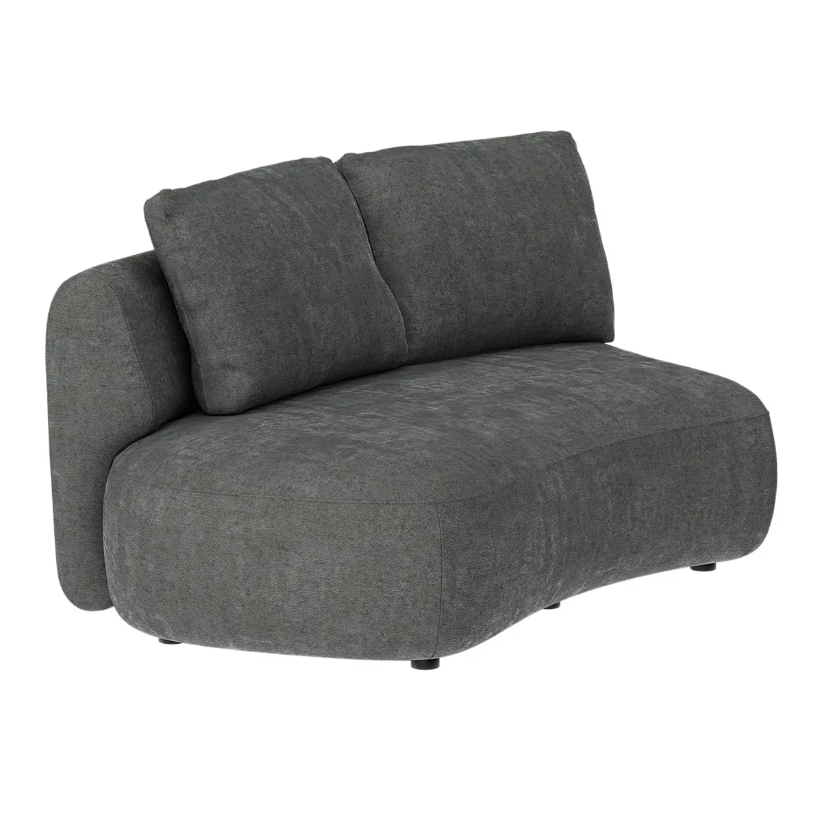 Dixon 2-seters seksjon venstre Moment grey