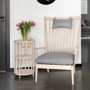 Orust sidebord hvitpigmentert bjørk