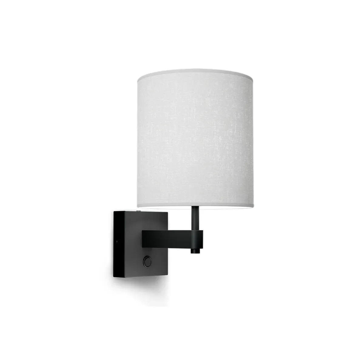 Dual vegglampe E27 metall svart struktur