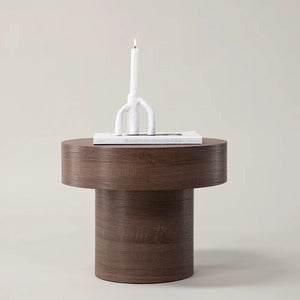 Malung Sidebord Ø50 cm Brun 