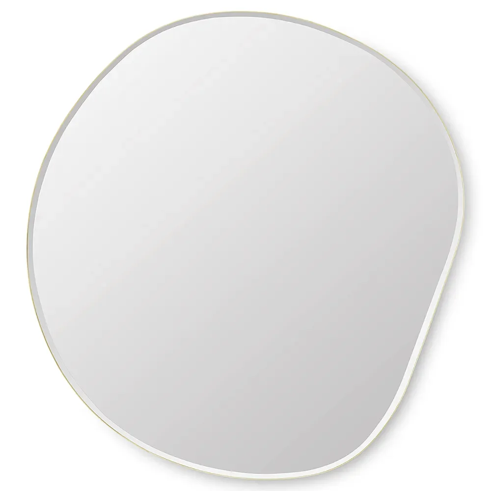 Pond Speil 87x94 cm Brass