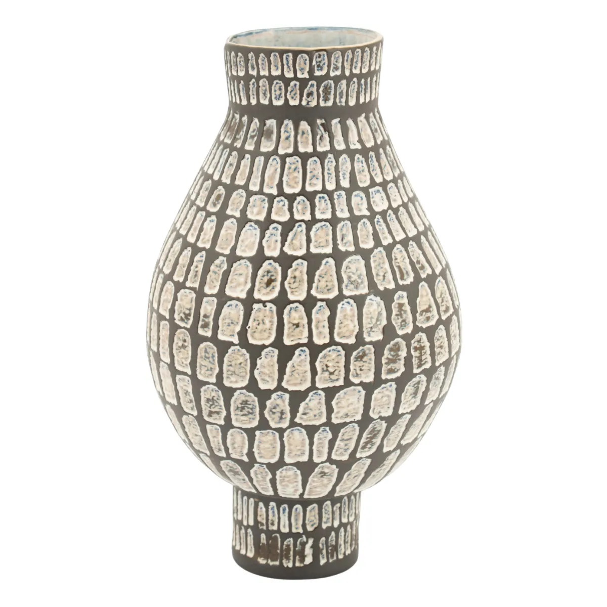Isoko large Vase 23,5x23,5x40,5 cm Leirtøy Brun
