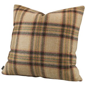 Glensdale Check Olive putetrekk 50x50 cm
