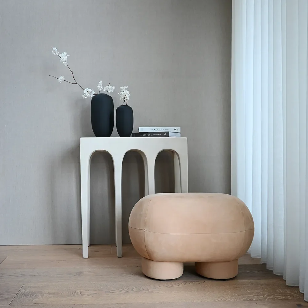 Big Foot Benk, Petit - Nubuck