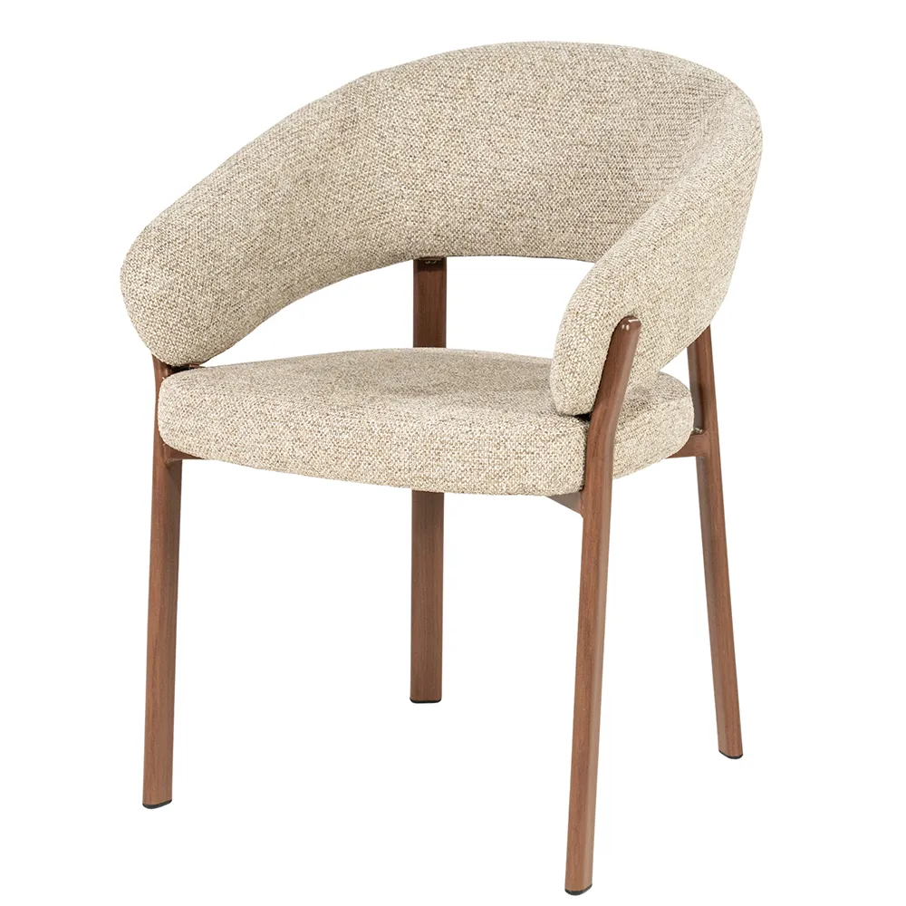 By-Boo, Spisestol Sedia Brown med armlener