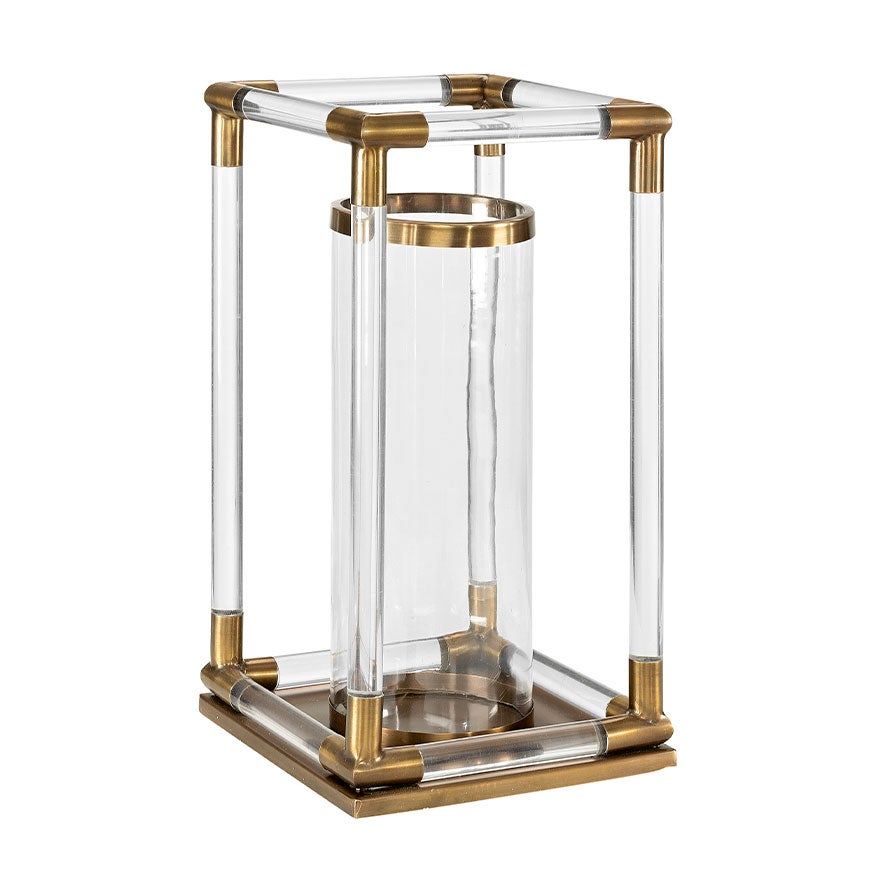 Baltimore lyslykt antikk messing L Artwood