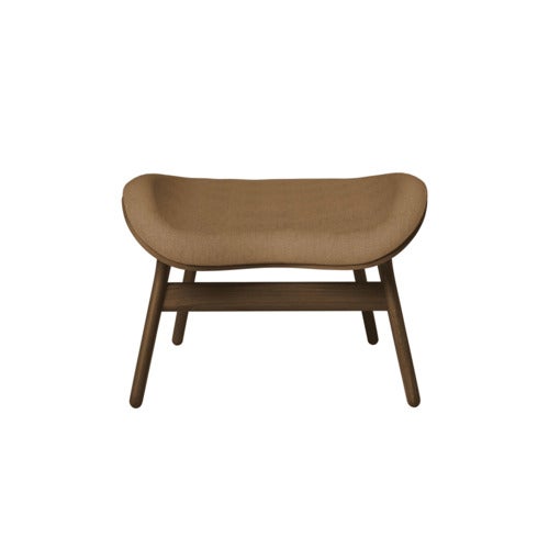 A Conversation Piece Ottoman  Fotskammel Dark Oak/Sugar Brown