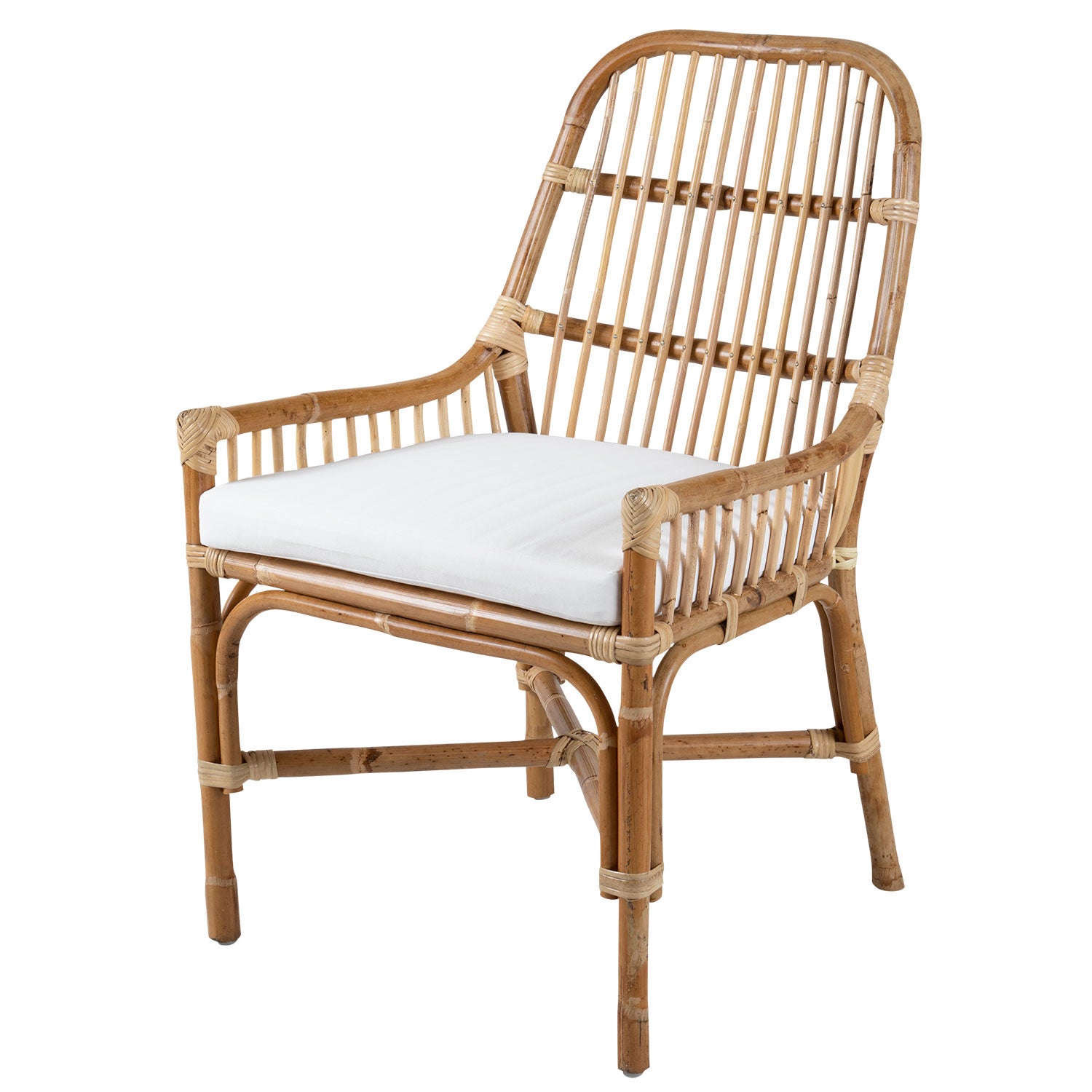 Vallda spisestol med pute Brafab