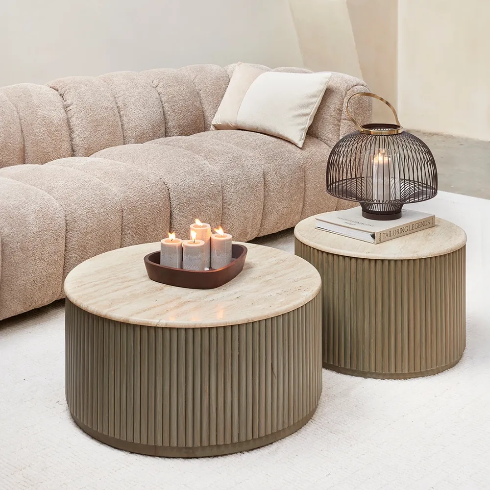 Villanova Salongbord Ø80 cm