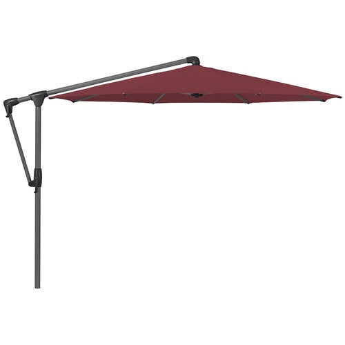 Sunwing Casa fritthengende parasoll 330 cm kat.4 antrasitt aluminium / 436 Wine Glatz