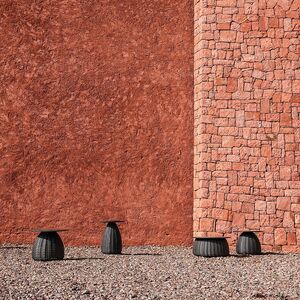 Porcini bord 61 cm taupe 