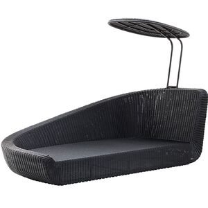 Savannah Daybed-modul høyre svart