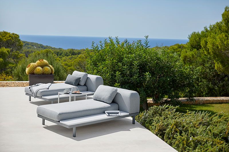 Space Sofa med sidebord