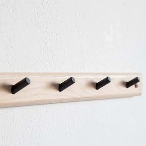 Cora Knaggrekke 80 cm Hvitoljet eik