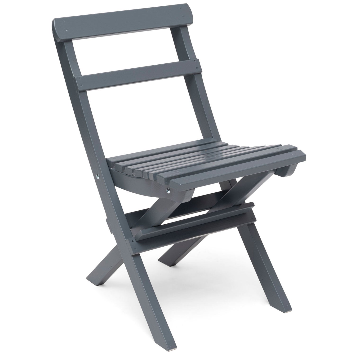 Torpet stol grå furu