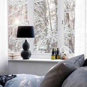 Lofty Bordlampe Svart