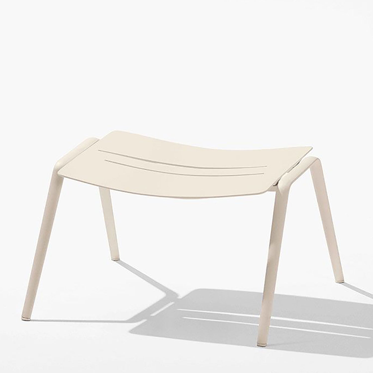 Zebra fotskammel Hvit