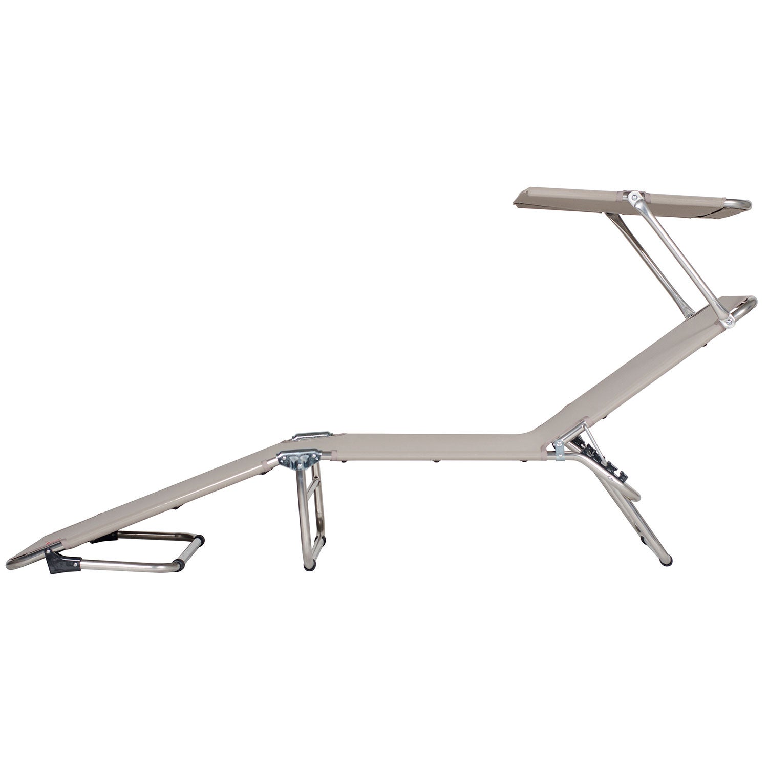 Amigo solseng top aluminium/textilene taupe 