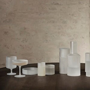 Ripple Vinglass 2-pakning - Frosted