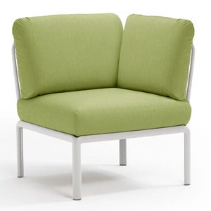 Komodo horndel White - Avocado Sunbrella