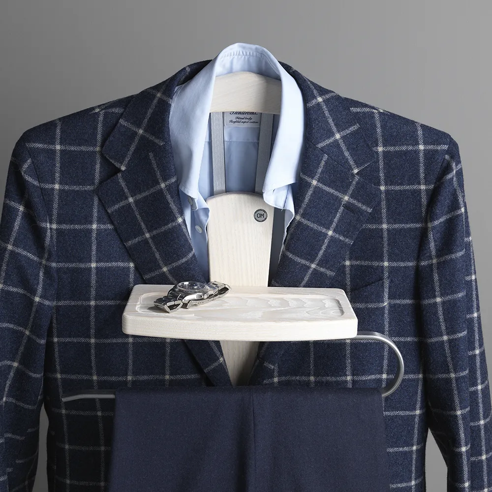 Zeve Herreservise Hvitoljet ask/slipt stål