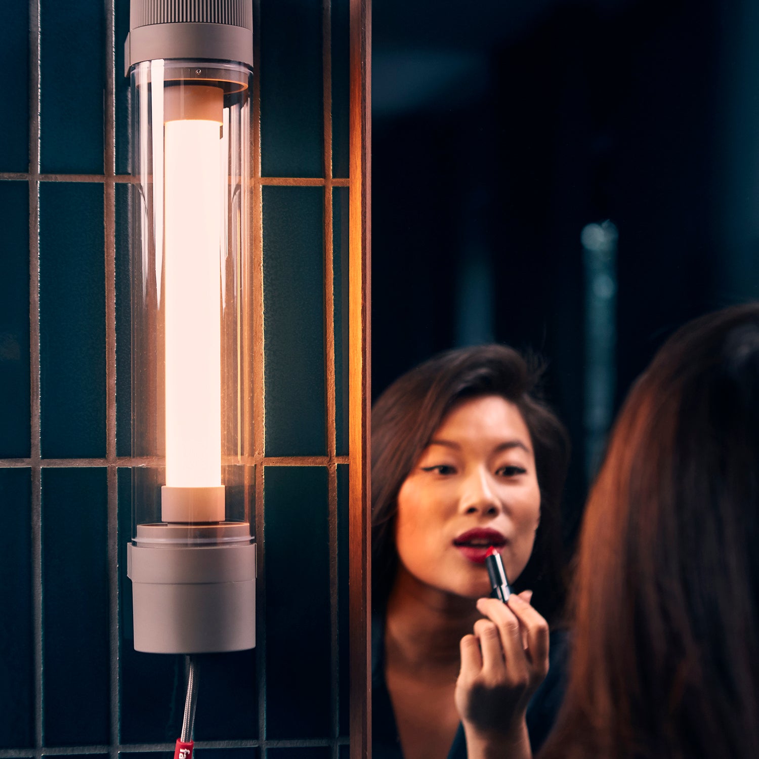 Tjoep lampe small light grey